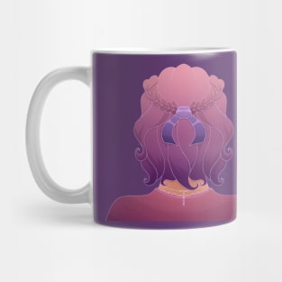 Purple-Haired Girl Mug